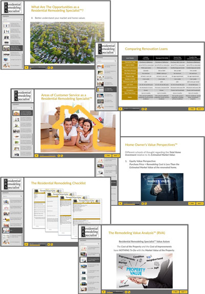 RRS Training Interface Images